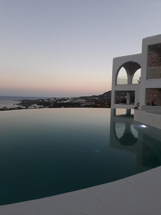 Evilia Luxury Villa Amoopi Dış mekan fotoğraf