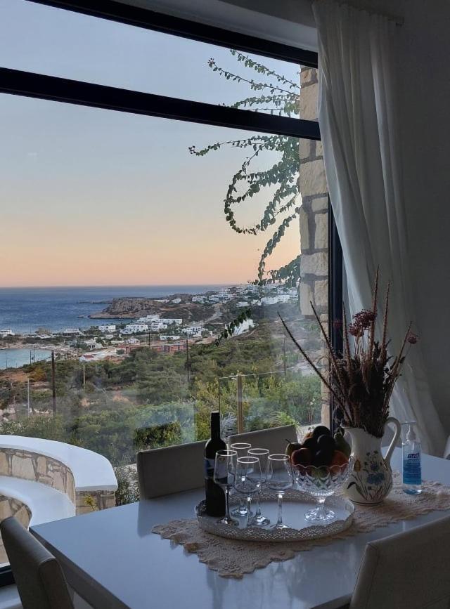 Evilia Luxury Villa Amoopi Dış mekan fotoğraf