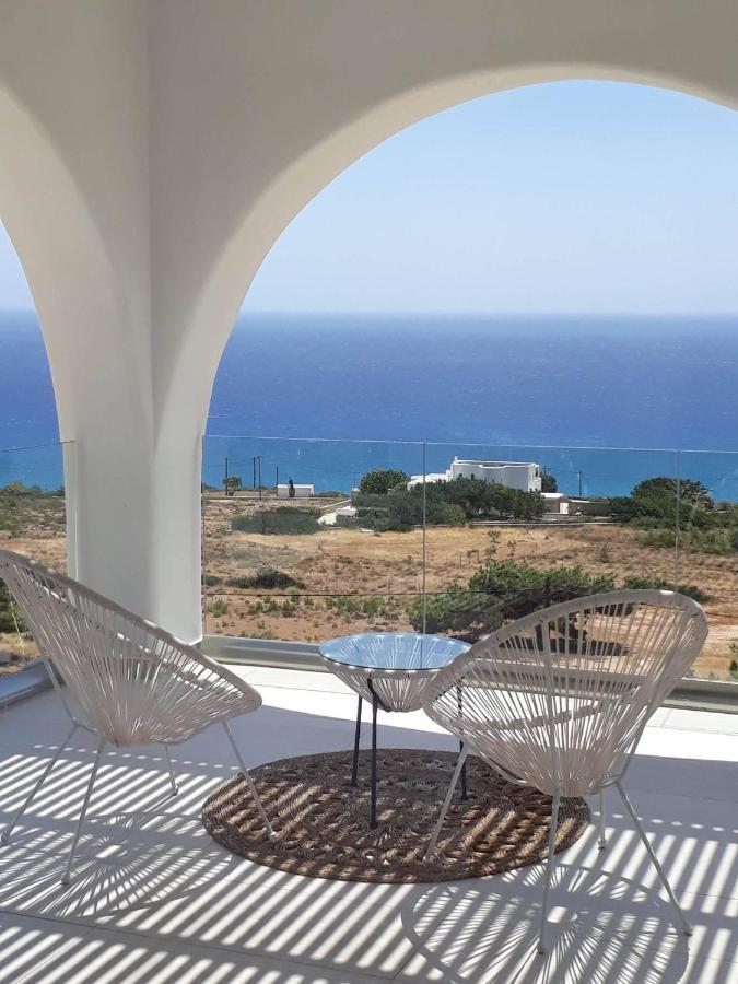 Evilia Luxury Villa Amoopi Dış mekan fotoğraf