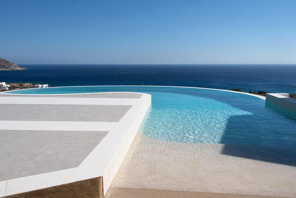 Evilia Luxury Villa Amoopi Dış mekan fotoğraf