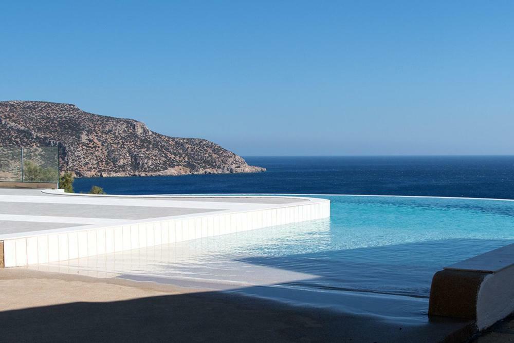 Evilia Luxury Villa Amoopi Dış mekan fotoğraf