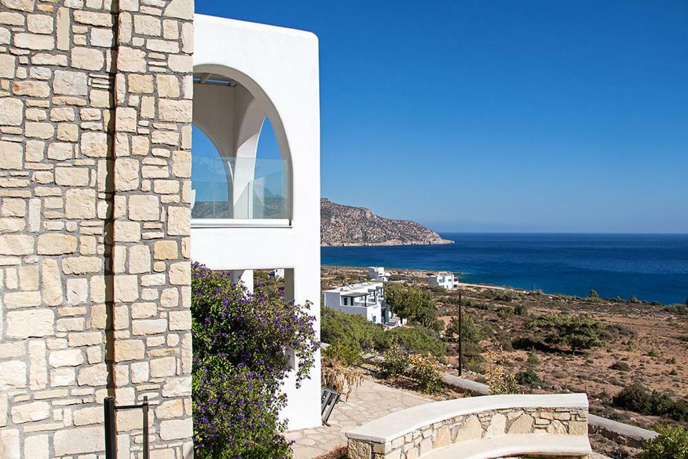 Evilia Luxury Villa Amoopi Dış mekan fotoğraf
