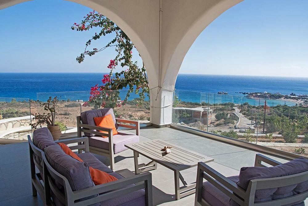Evilia Luxury Villa Amoopi Dış mekan fotoğraf