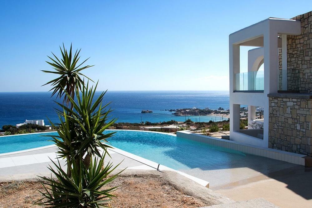 Evilia Luxury Villa Amoopi Dış mekan fotoğraf