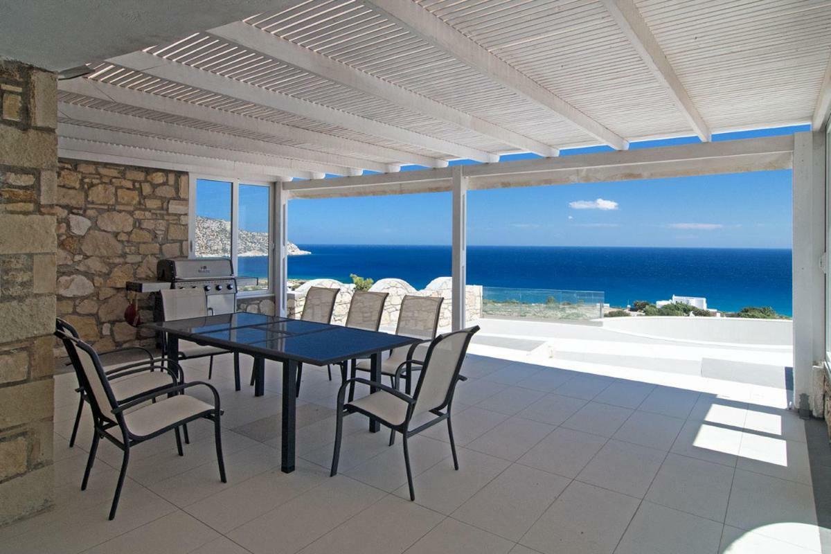 Evilia Luxury Villa Amoopi Dış mekan fotoğraf