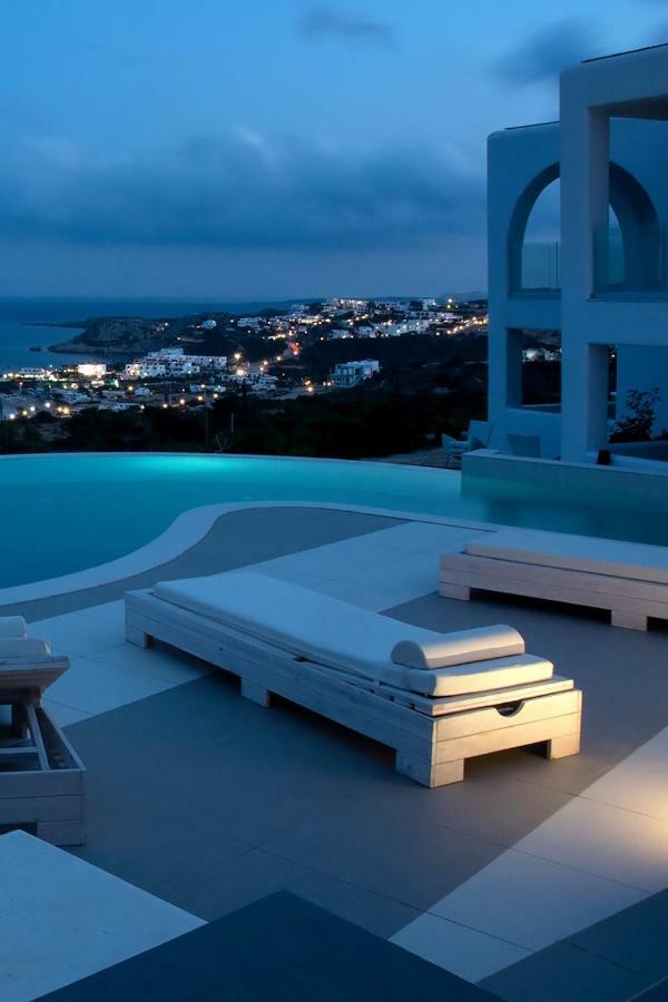 Evilia Luxury Villa Amoopi Dış mekan fotoğraf