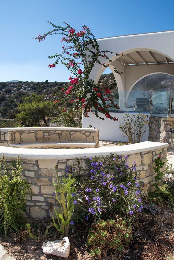 Evilia Luxury Villa Amoopi Dış mekan fotoğraf